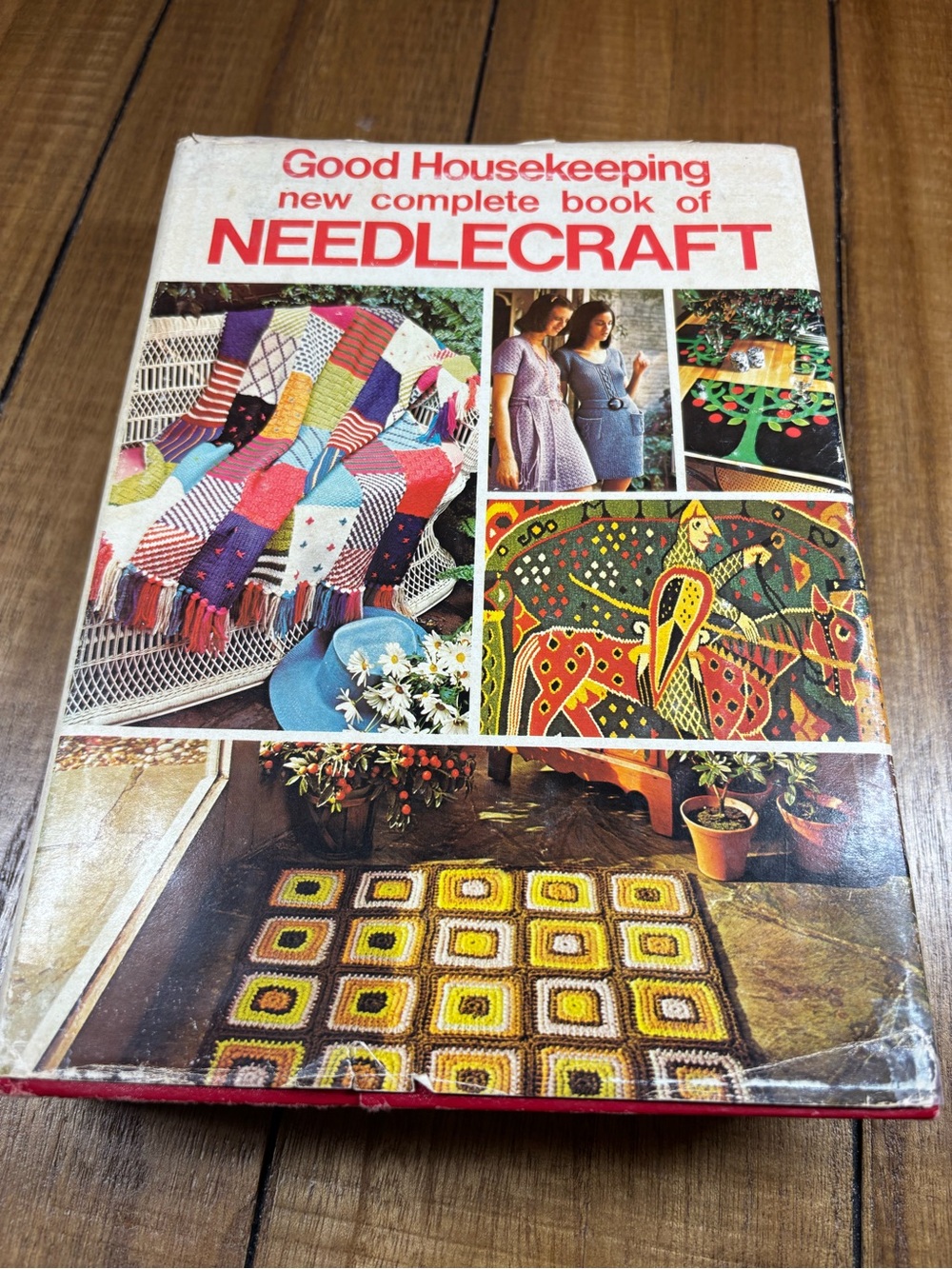 Good Housekeeping Needlecraft Book - Colorful Crafts, vintage, granny, cottage
